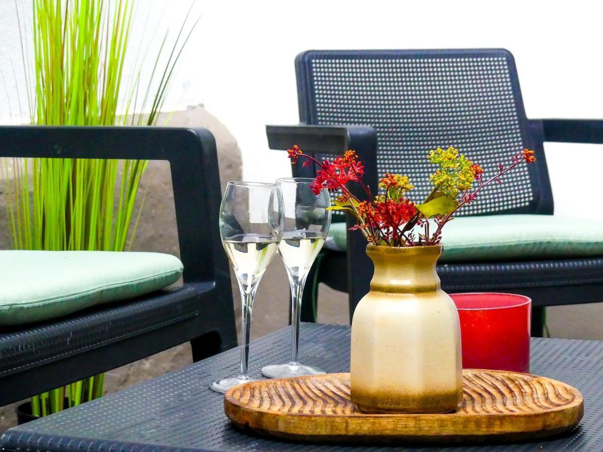 Cosy Appartement Met Tuin In Centrum Antwerpen Gratis Parking Free Parking! Exteriör bild