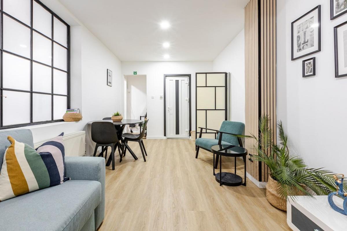 Cosy Appartement Met Tuin In Centrum Antwerpen Gratis Parking Free Parking! Exteriör bild