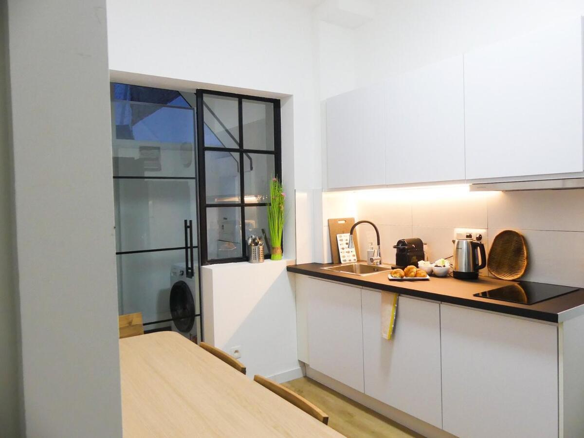 Cosy Appartement Met Tuin In Centrum Antwerpen Gratis Parking Free Parking! Exteriör bild
