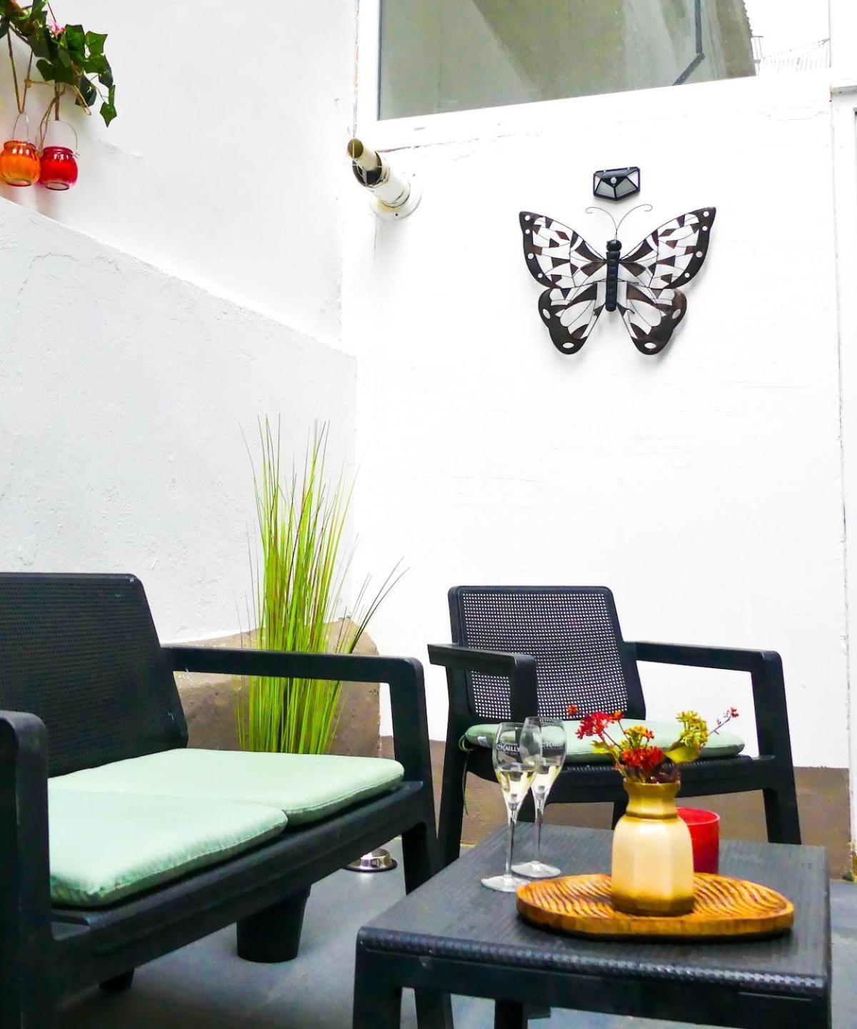 Cosy Appartement Met Tuin In Centrum Antwerpen Gratis Parking Free Parking! Exteriör bild