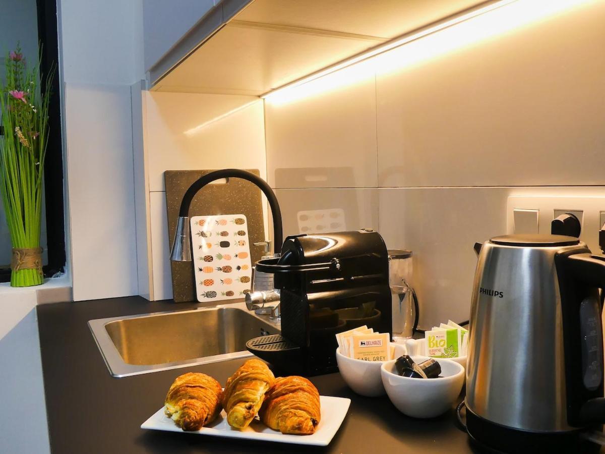 Cosy Appartement Met Tuin In Centrum Antwerpen Gratis Parking Free Parking! Exteriör bild